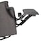 Flash Furniture Omma Swivel Glider Rocker Recliner Chair, Manual 360 Degree Swivel Wingback Recliner, Dark Gray CY-RAC-537-DKGRY-GG - alternate 3